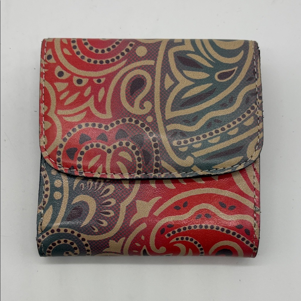Patricia Nash Multi Colored Paisley Wallet